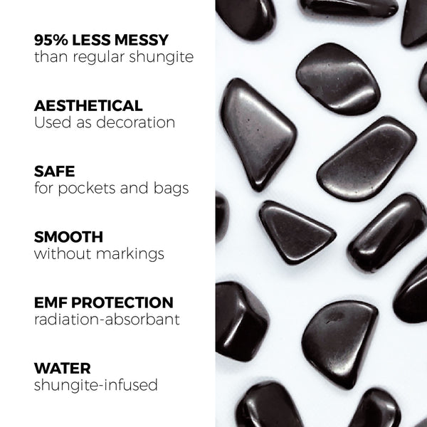 polished shungite stones benefits and uses